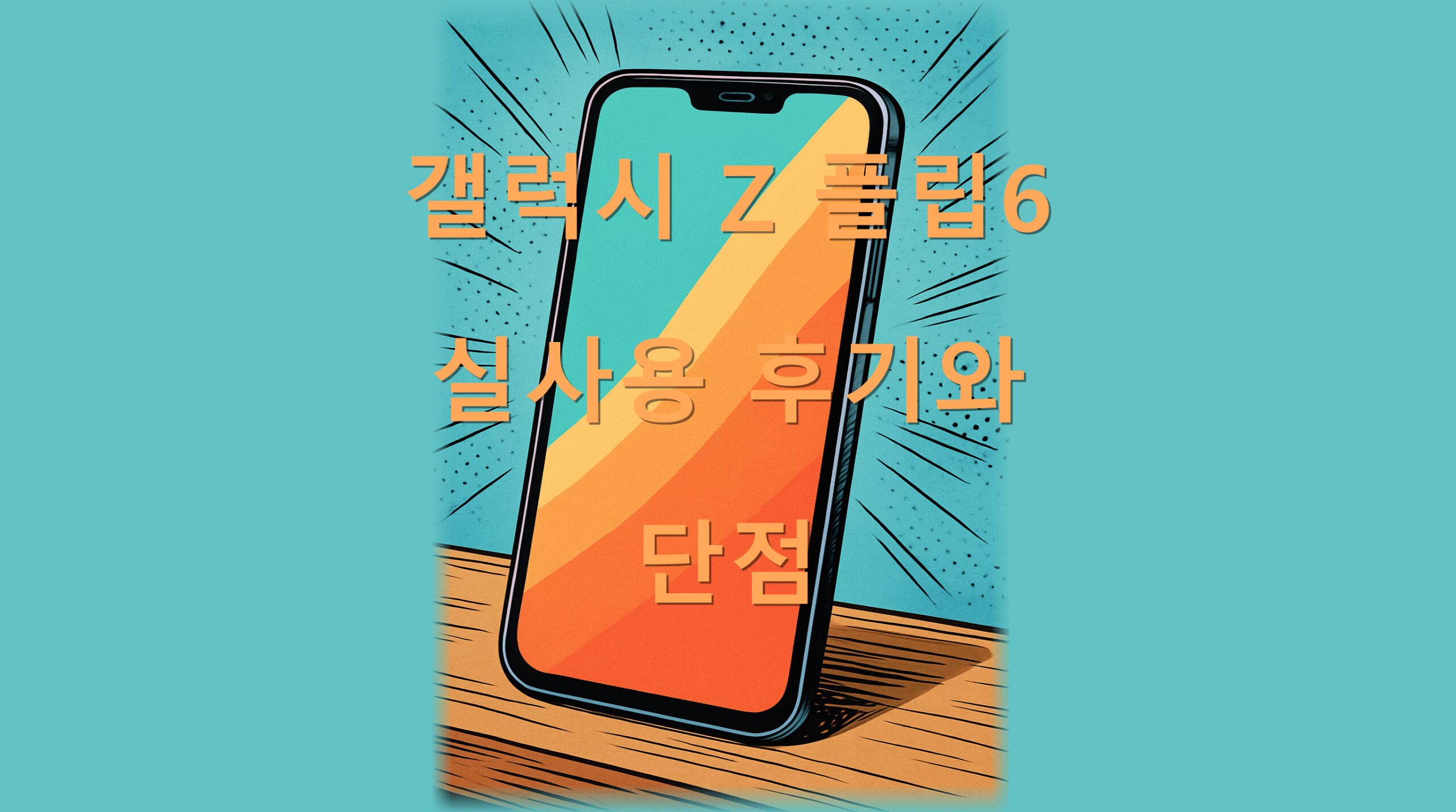 갤럭시 Z 플립6 실사용 후기와 단점