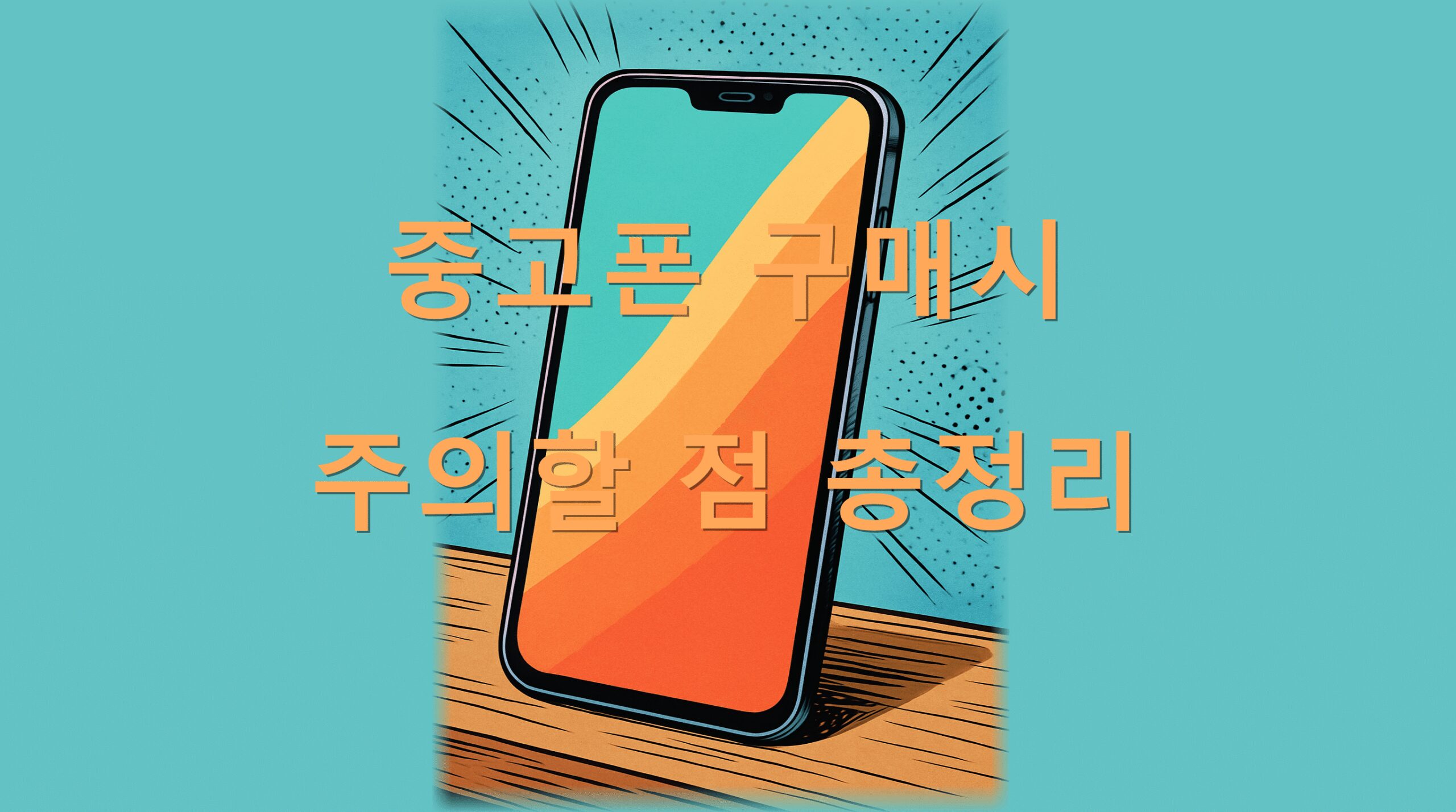 중고폰 구매시 주의할 점 총정리