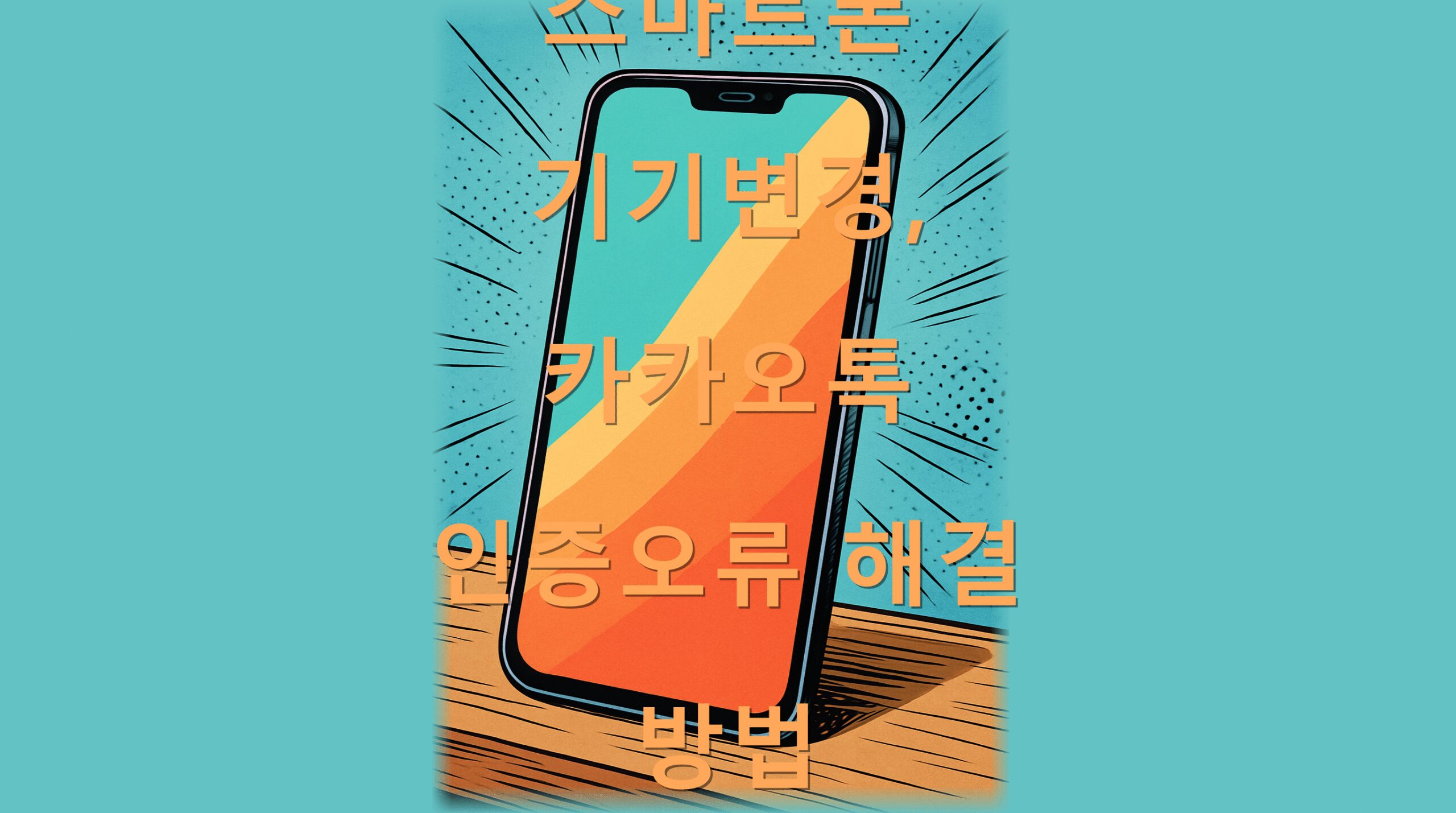 스마트폰 기기변경, 카카오톡 인증오류 해결 방법